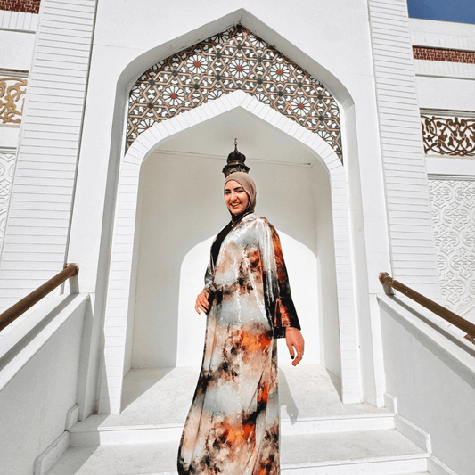 Amber Velvet kimono