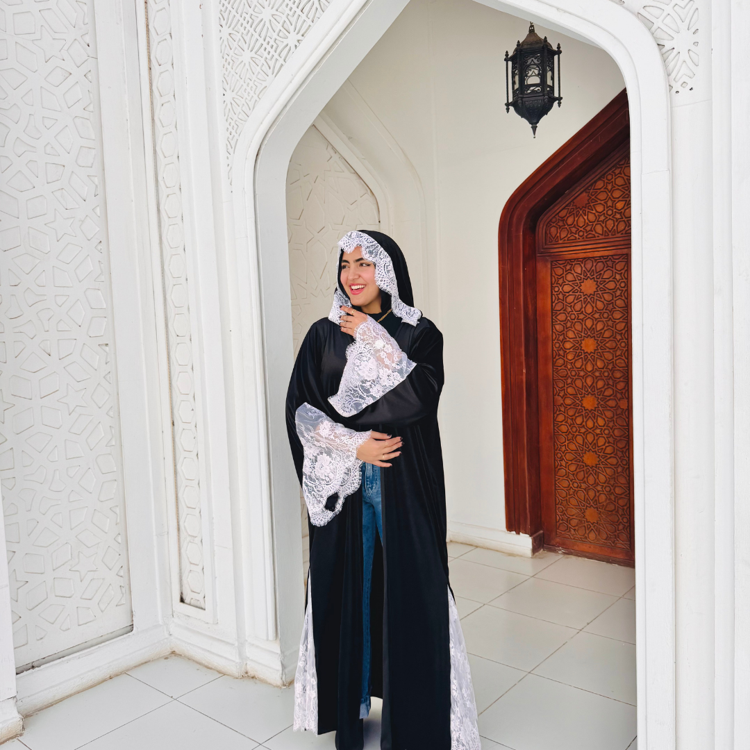 Elysian Velvet Lace Kimono