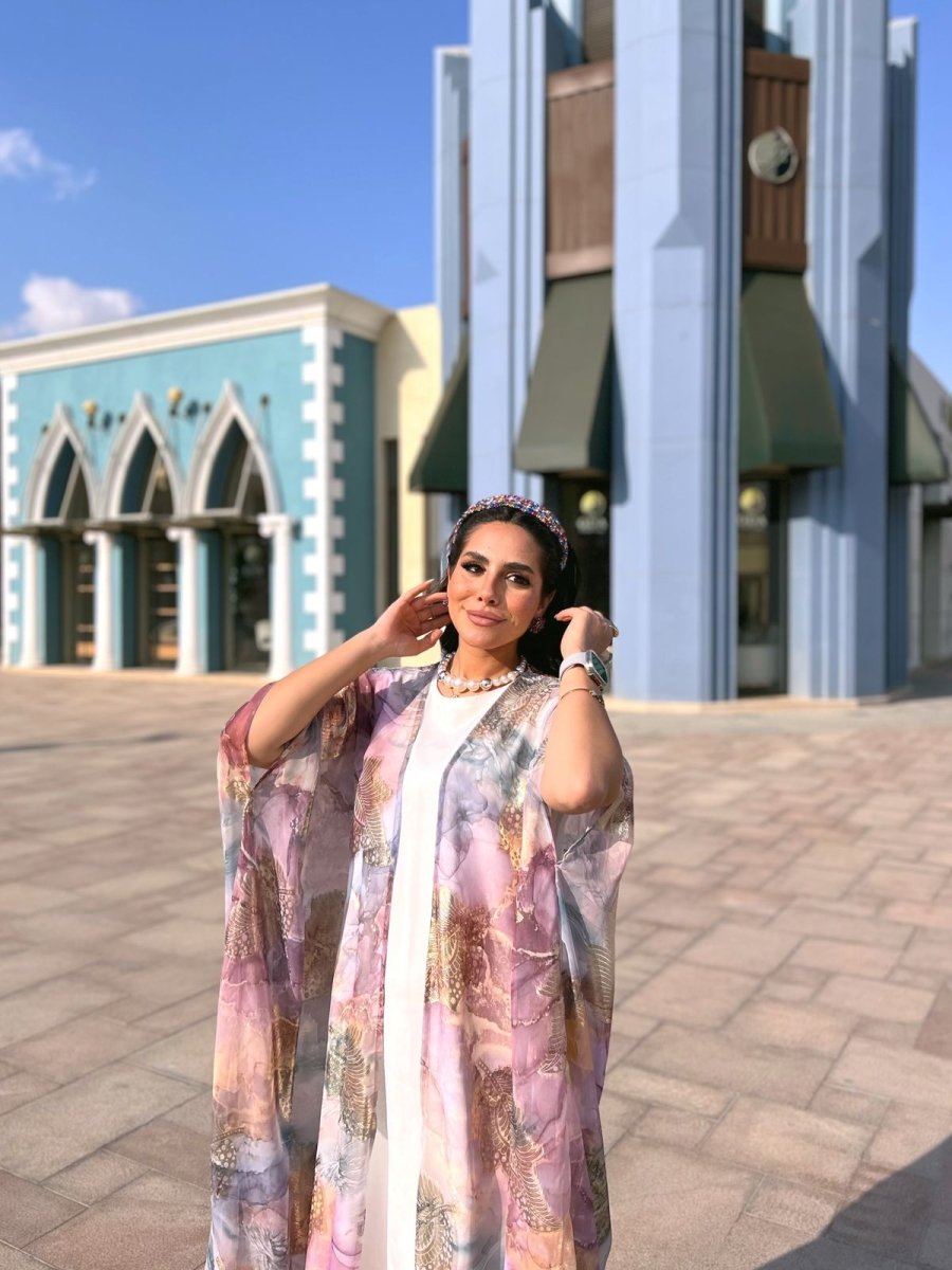Luxe Organza Kimono, styled look