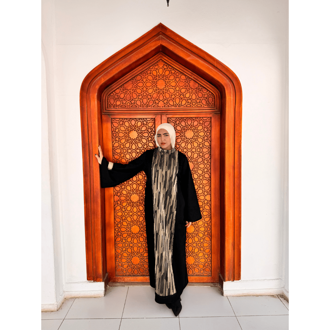 Layali Metallic Abaya