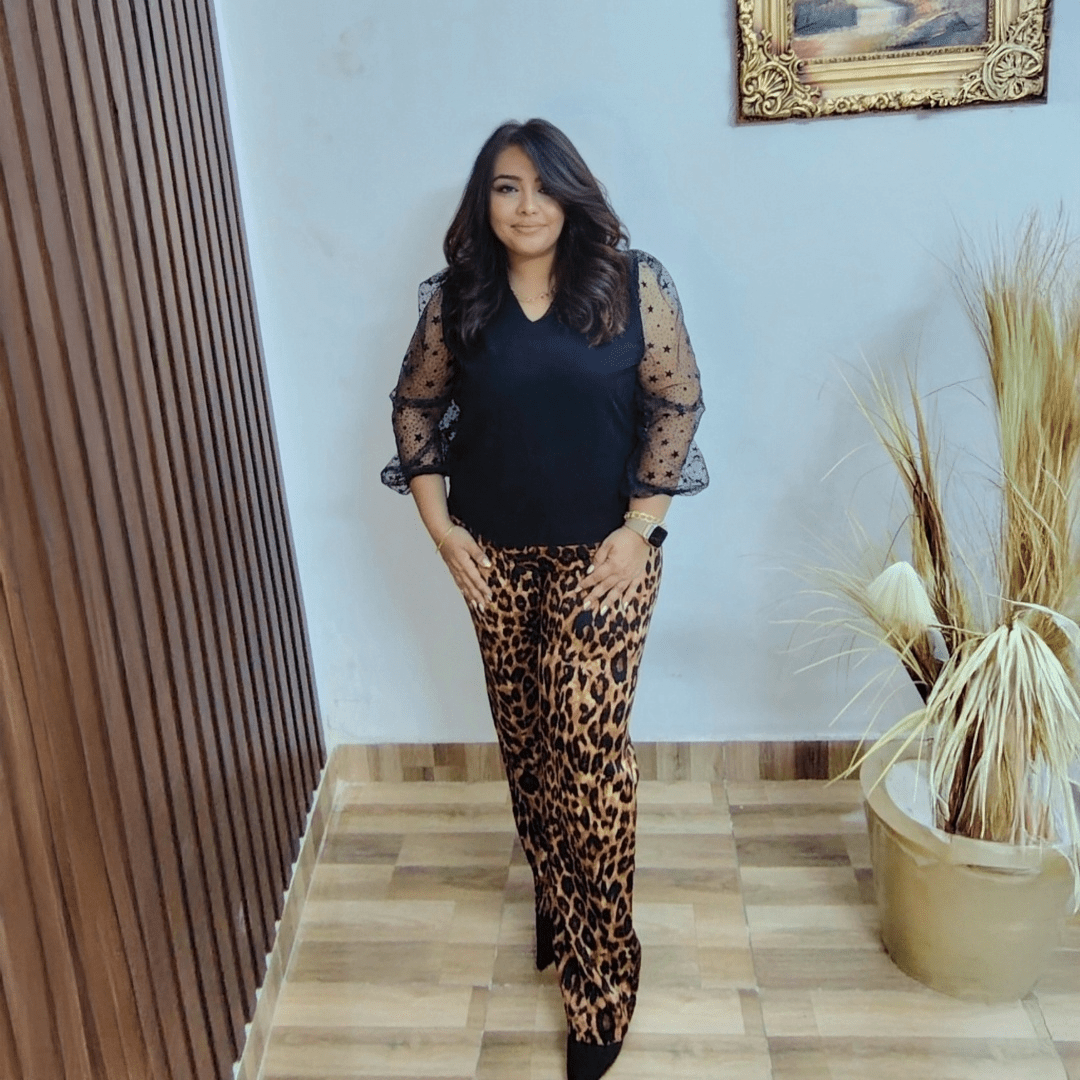 Leopard Print Pants – Rosaline Fabric