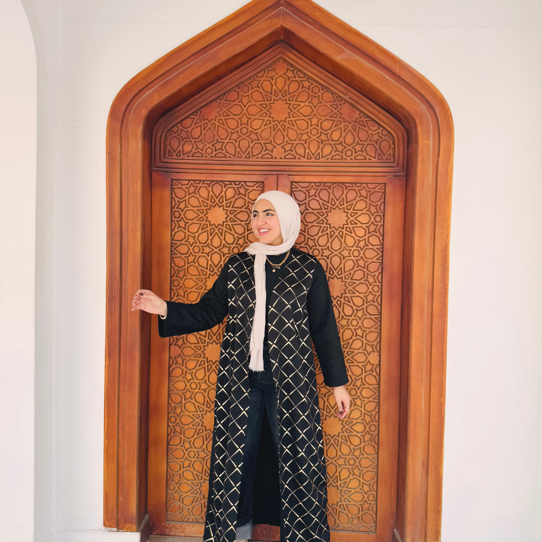 Luna Patterned Kaftan