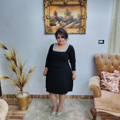 Elegant Dress Soft Lycra