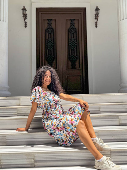 Floral Breeze Casual Dress