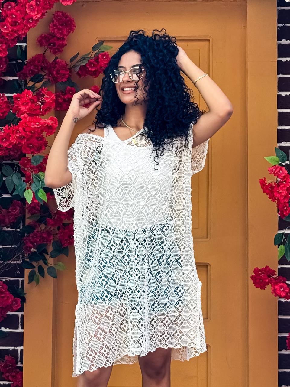 Lace Cover-Up Dress