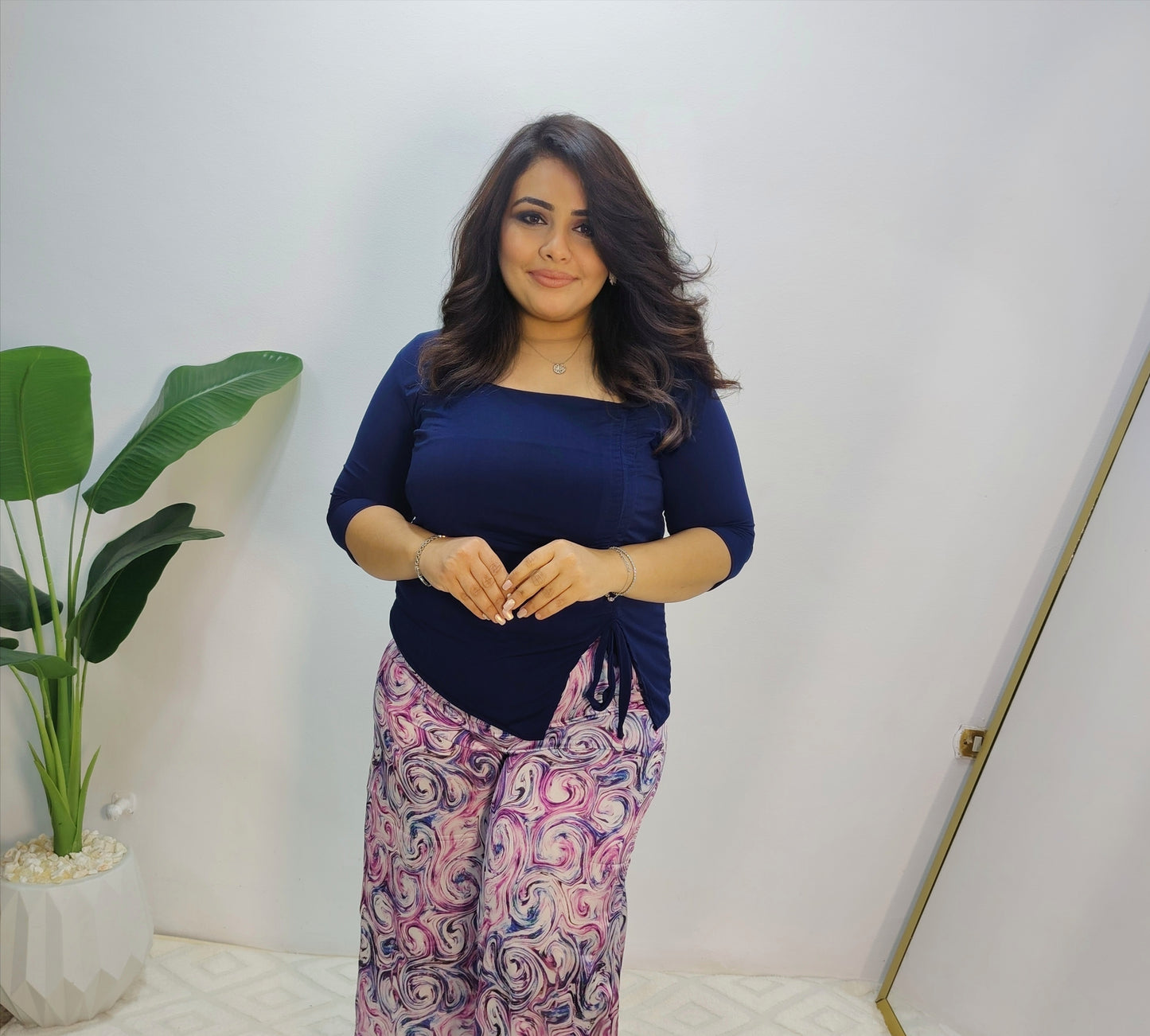 Jersey Wrap Blouse