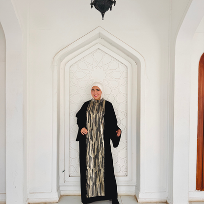 Layali Metallic Abaya