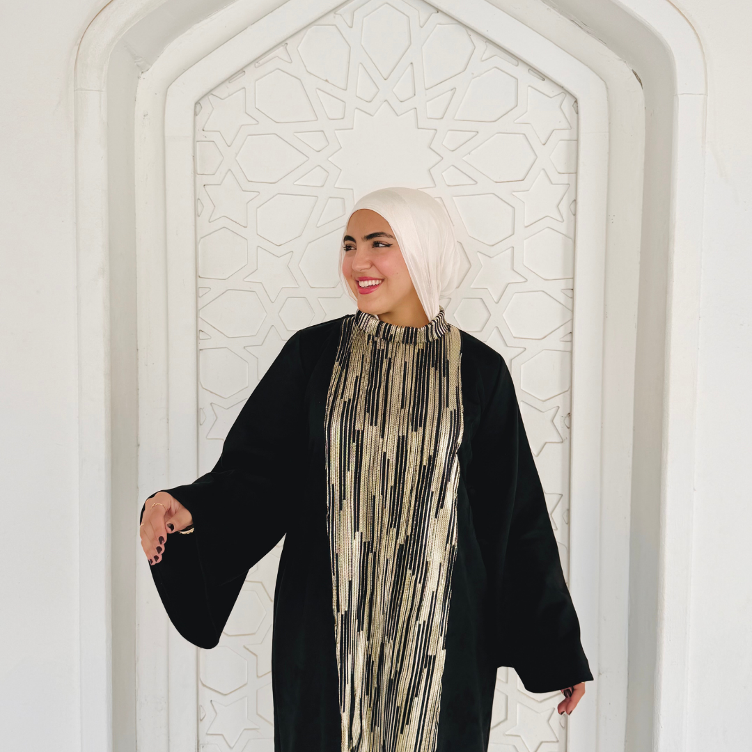 Layali Metallic Abaya