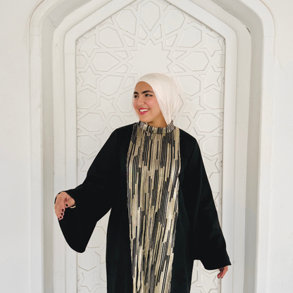 Layali Metallic Abaya