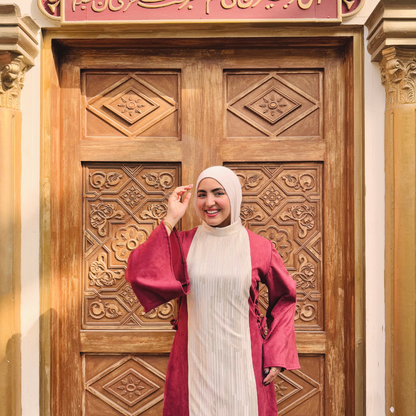 Velour Pleats Abaya