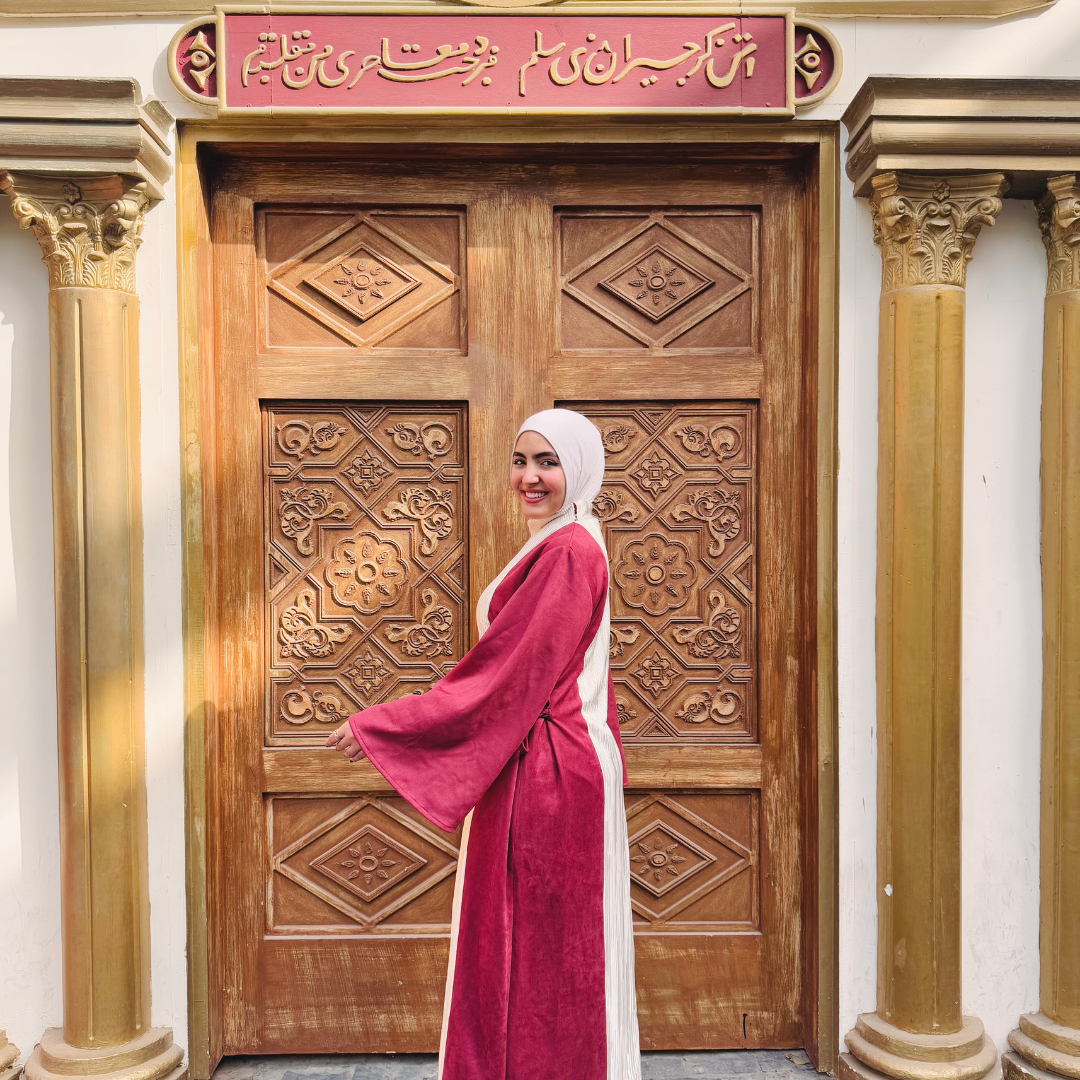 Velour Pleats Abaya