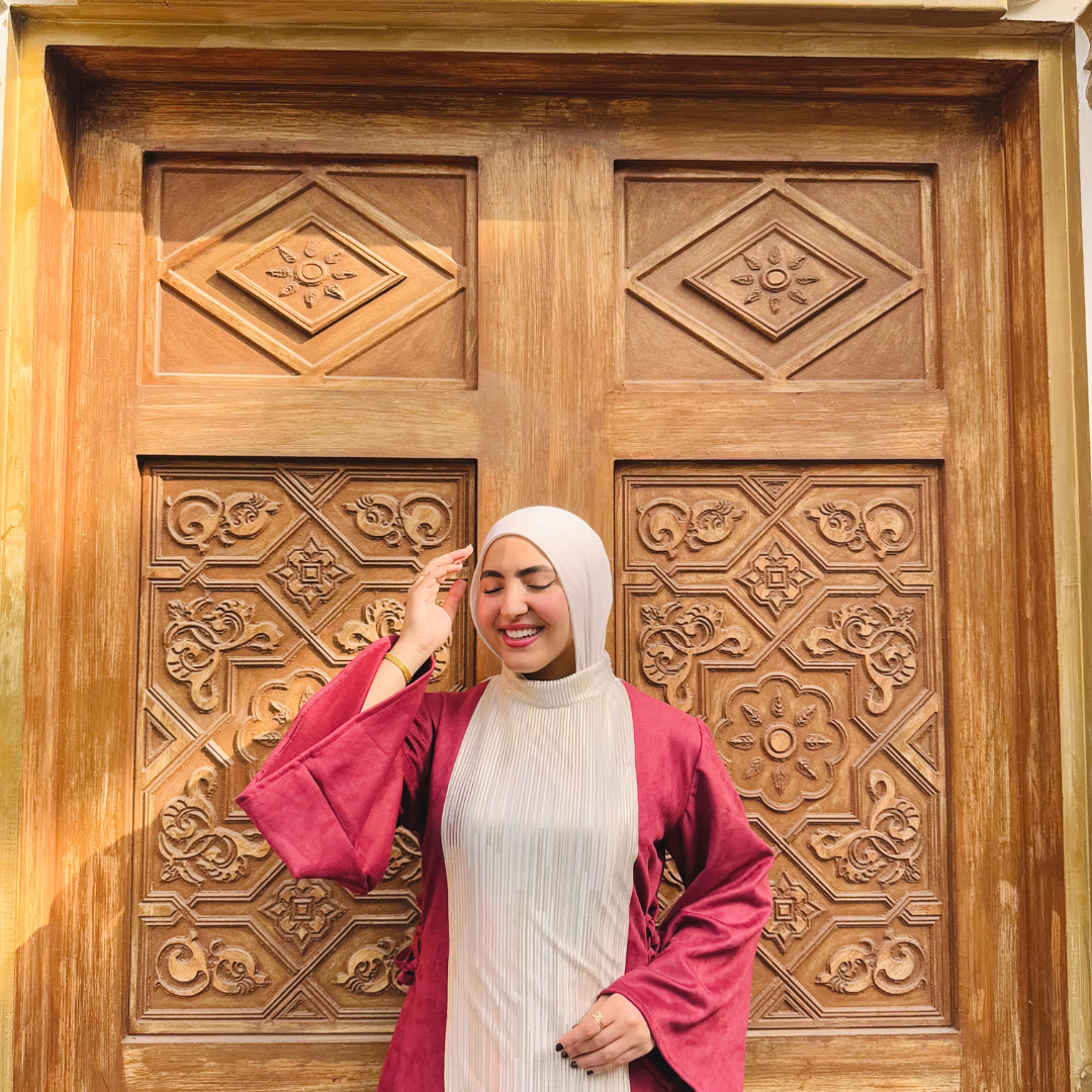Velour Pleats Abaya