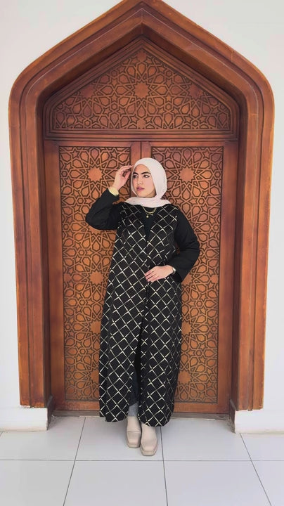 Luna Patterned Kaftan